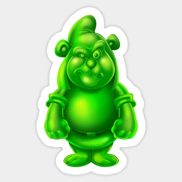 Gummy Bear Sticker by elobrerodelarte